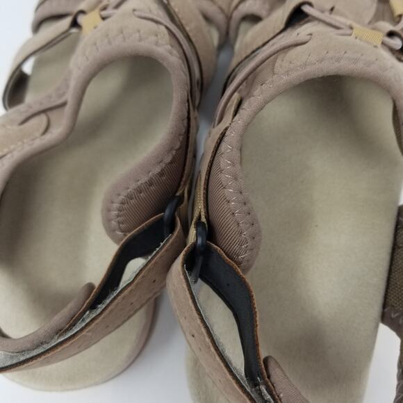 New Adjustable Sandals Lightweight  Brown Women's Size 8.5 - Picture 6 of 9